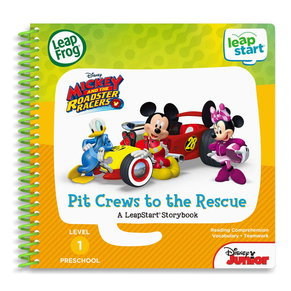 LeapFrog LeapStart 3D Mickey and the Roadster Racers Book