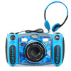 VTech Kidizoom Duo 5.0 Deluxe Digital Selfie Camera with MP3 Player and Headphones, Blue