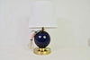 Glass Table Lamp with Touch On/Off Navy (Includes CFL Bulb) - Pillowfort