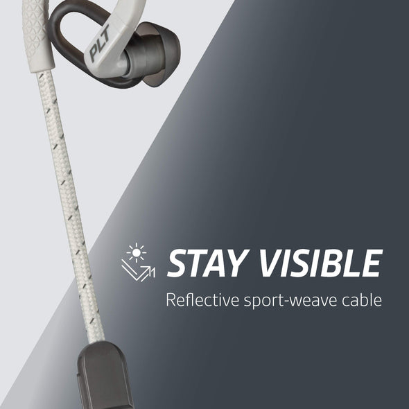 Plantronics BackBeat FIT 350 Wireless Headphones, Grey