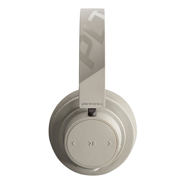 Plantronics BackBeat GO 600 Noise-Isolating Headphones, Bluetooth Khaki