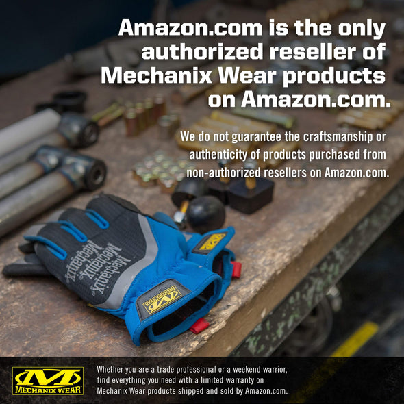 Mechanix Wear: M-Pact Open Cuff Work Gloves (X-Large, Black)
