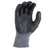 MadGrip Pro Palm Thunderdome Gloves, Large, Grey/Black