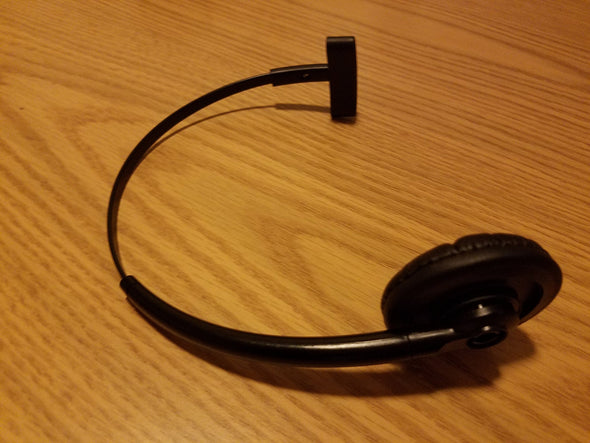Plantronics 203946-01 Savi W440 Headset, Wireless, DECT 6.0, Black