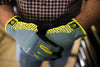 Grease Monkey Original Pro Tool Handler Mechanic Gloves with Touchscreen Capabilities, Yellow/Gray, Large