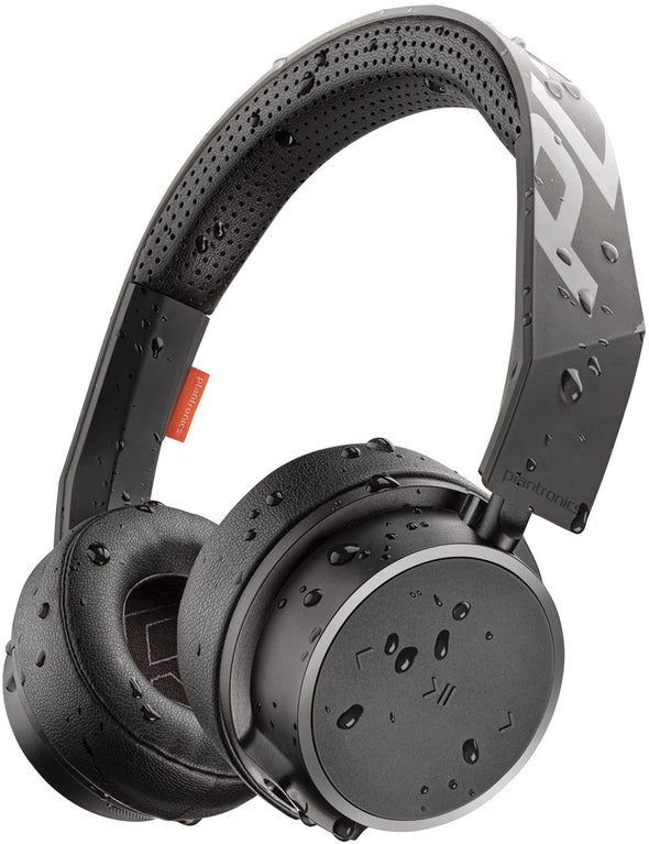 Plantronics BackBeat FIT 505 On-Ear Sport Headphones, Wireless Headphone Black