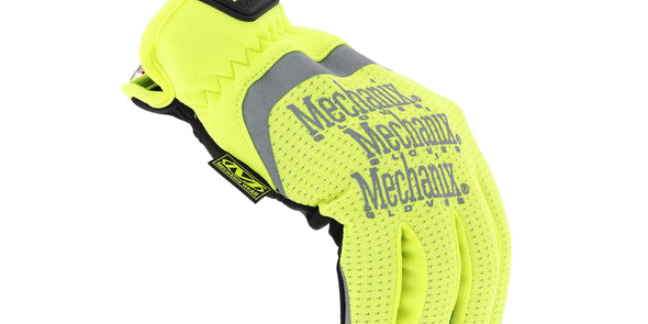 Mechanix Wear: Hi-Viz FastFit Work Gloves (Large, Hi-Viz Yellow)