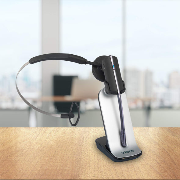 VTech VH621 Accessory Convertible DECT Office Wireless Headset for VTech and Snom DECT Business Desk Phones