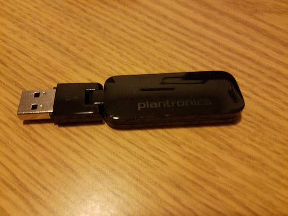 Plantronics 203946-01 Savi W440 Headset, Wireless, DECT 6.0, Black