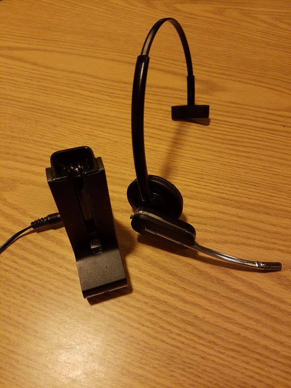 Plantronics 203946-01 Savi W440 Headset, Wireless, DECT 6.0, Black