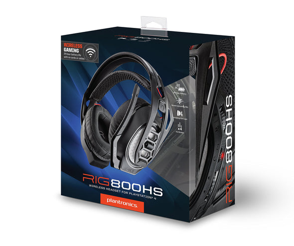 RIG 800HS Wireless Headset for Playstation 4, Professional Gaming Headset
