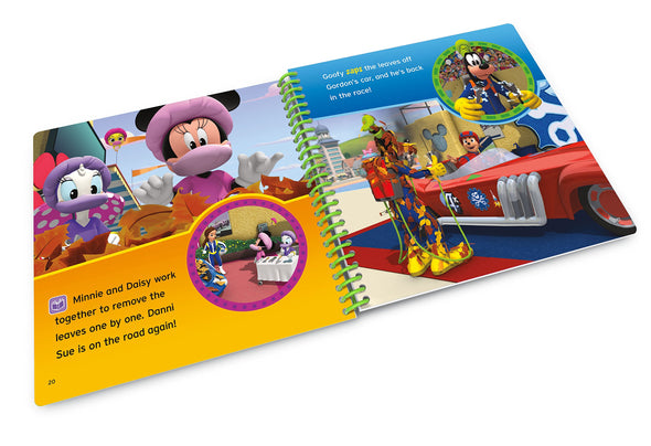 LeapFrog LeapStart 3D Mickey and the Roadster Racers Book