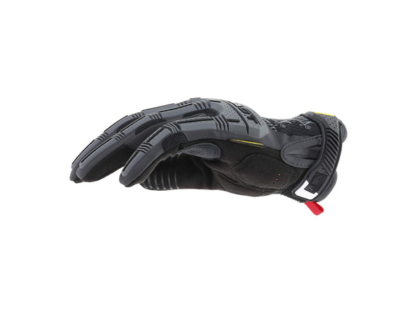 Mechanix Wear Size 9 Black And Gray M-Pact Synthetic Leather And TrekDry Full Finger Anti-Vibration Gloves With Hook And Loop Cuff