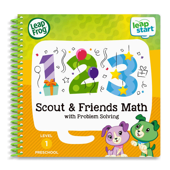 LeapFrog LeapStart 3D Scout & Friends Math Book