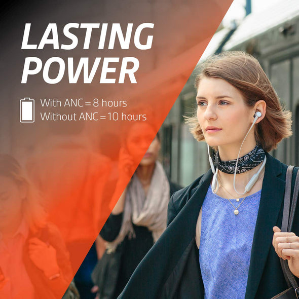 Plantronics BackBeat GO 410 Wireless Headphones, Noise Canceling Earbuds