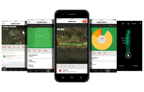 GAME GOLF Live Tracking System