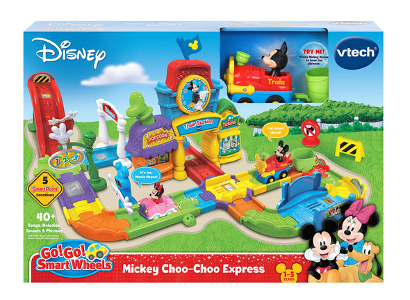 VTech Go! Go! Smart Wheels Mickey Mouse Choo-Choo Express, Multicolor