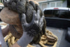 MadGrip Pro Palm Thunderdome Gloves Large, Grey/Black