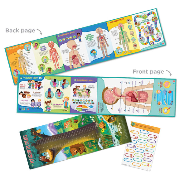 LeapFrog LeapStart Go Deluxe Activity Set The Human Body Teaching Set