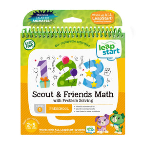 LeapFrog LeapStart 3D Scout & Friends Math Book