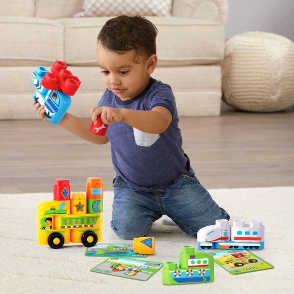 LeapFrog LeapBuilders Soar and Zoom Vehicles, Multicolor