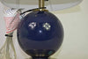 Glass Table Lamp with Touch On/Off Navy (Includes CFL Bulb) - Pillowfort