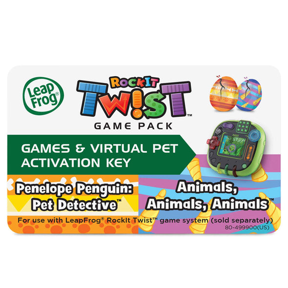 LeapFrog RockIt Twist Dual Game Pack: Penelope Penguin: Pet Detective and Animal