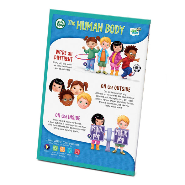 LeapFrog LeapStart Go Deluxe Activity Set The Human Body Teaching Set