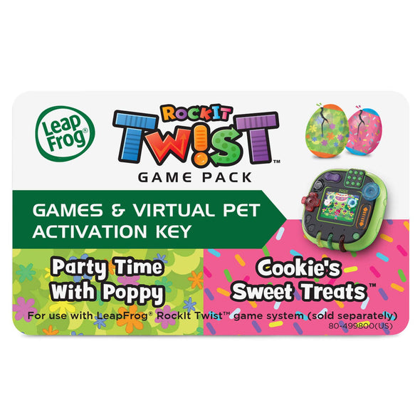 LeapFrog RockIt Twist Dual Game Pack: Trolls Party Time With Poppy