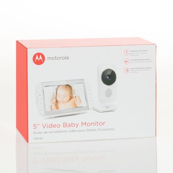 Motorola MBP48 Digital Video Audio Baby Monitor with 5-Inch Color Screen