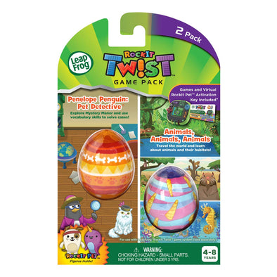 LeapFrog RockIt Twist Dual Game Pack: Penelope Penguin: Pet Detective and Animal