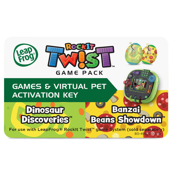 LeapFrog RockIt Twist Dual Game Pack: Dinosaur Discoveries