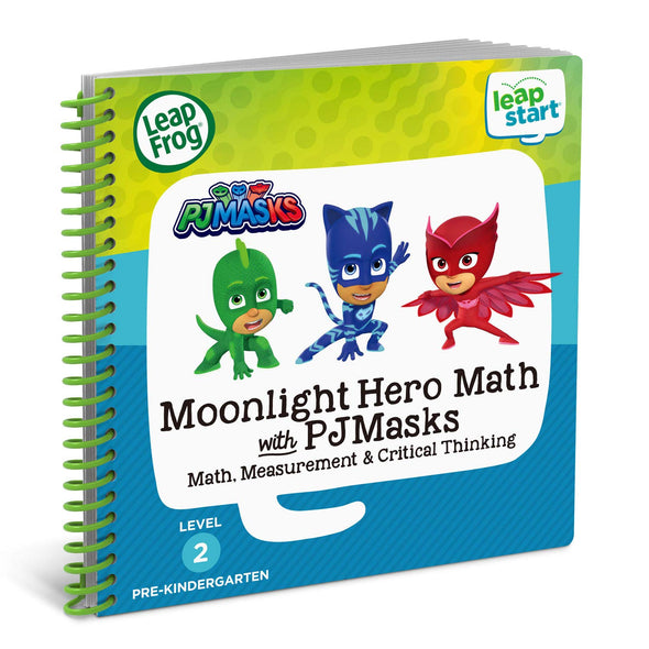 LeapFrog LeapStart 3D Moonlight Hero Math with PJ Masks Book, Level 2