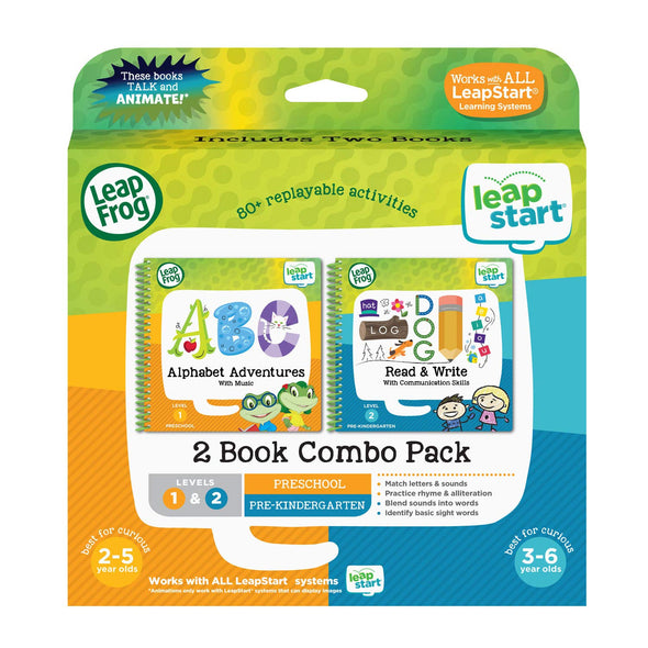 LeapFrog LeapStart 2 Book Combo Pack: Alphabet Adventures and Read & Write