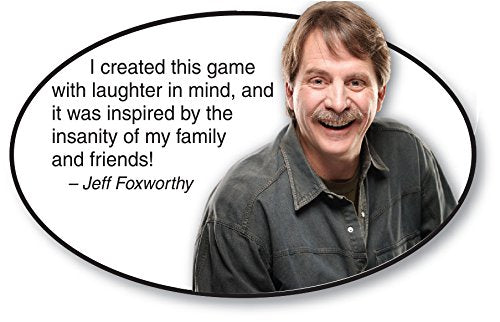 PlayMonster Relative Insanity Party Game About Crazy Relatives -- Made & played by Comedian Jeff Foxworthy!