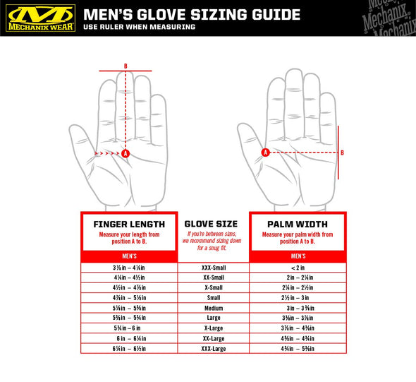 Mechanix Wear: M-Pact Work Gloves (Large, Red/Black)