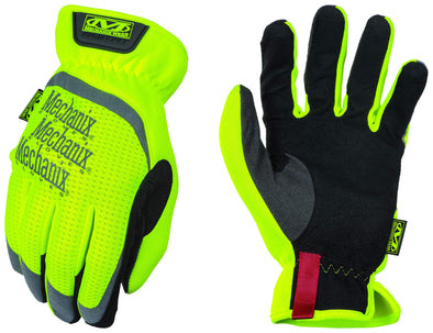 Mechanix Wear: Hi-Viz FastFit Work Gloves (Large, Hi-Viz Yellow)