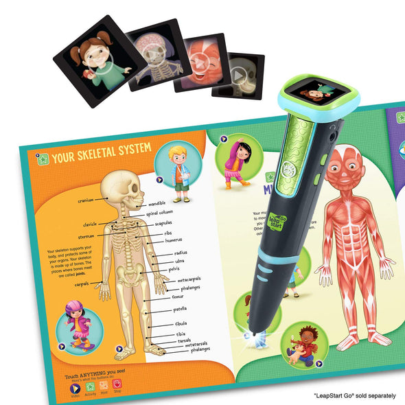 LeapFrog LeapStart Go Deluxe Activity Set The Human Body Teaching Set
