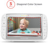 Motorola Video Baby Monitor 5" with 2 Cameras white - MBP48-2