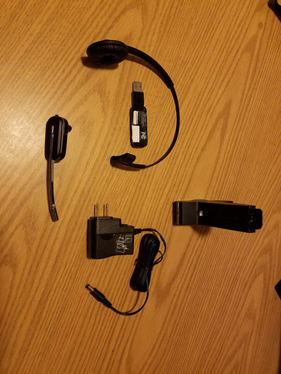 Plantronics 203946-01 Savi W440 Headset, Wireless, DECT 6.0, Black