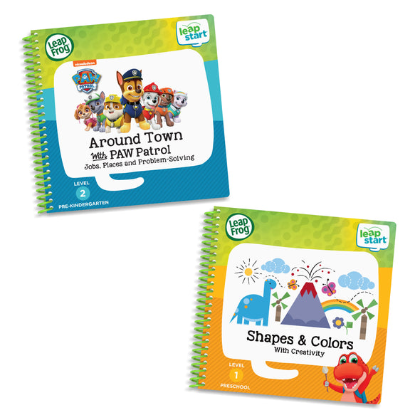 LeapFrog LeapStart 2 Book Combo Pack: Shapes & Colors & Around Town