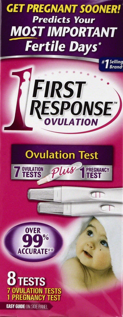 First Response Ovulation 7 Ovulation Test Plus 1 Pregnancy Test